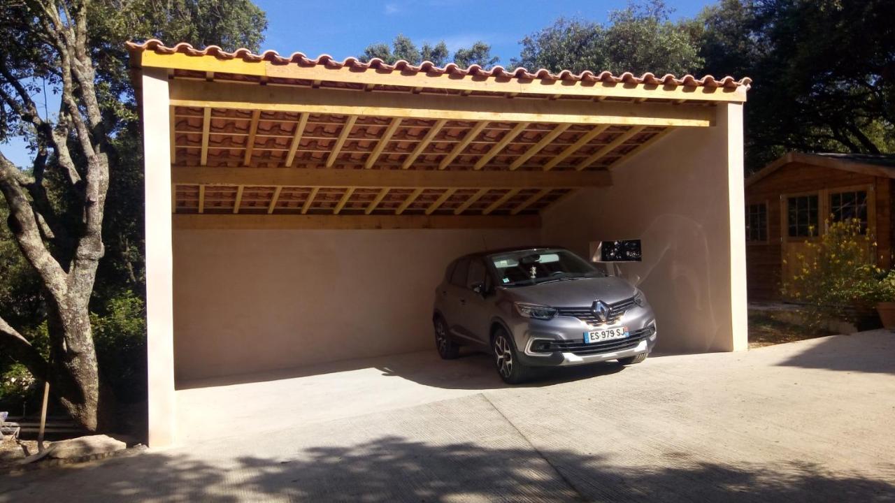 Charmant Studio A Castillon Du Gard, A Deux Pas Du Pont-Du-Gard Eksteriør billede